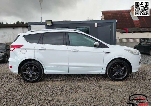 Ford Kuga cena 57200 przebieg: 192000, rok produkcji 2015 z Lubsko małe 781